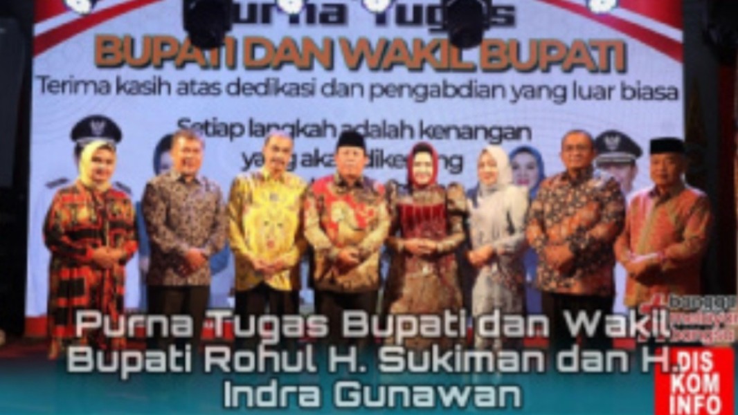 Malam Perpisahan Penuh Haru, Sukiman Pamit Usai Dua Periode Memimpin Rohul