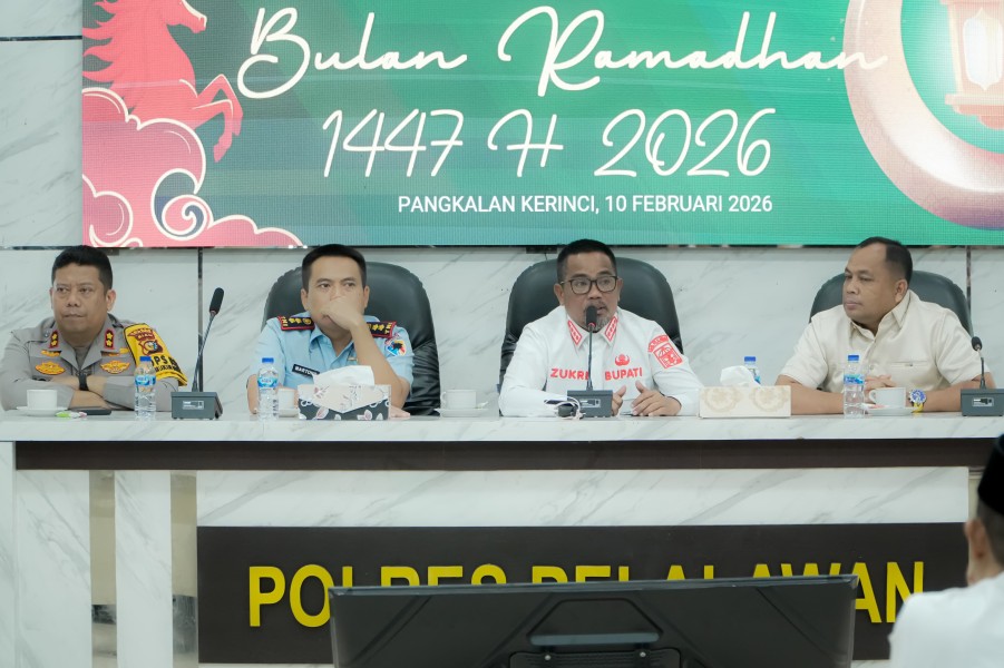 Zukri Apresiasi Polres Pelalawan Menginisiasi Pengamanan Imlek dan Ramadhan