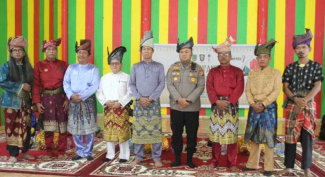 LAMR Rohil Gelar Iven Budaya Riau Bertanjak, Tanjak Jadi Simbol Martabat Melayu