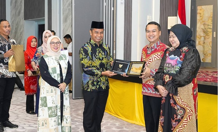 Kenal Pamit Kapolres, Bupati Kampar: Pemda Komit Berkolaborasi Untuk Keamanan dan Ketertiban Masyarakat