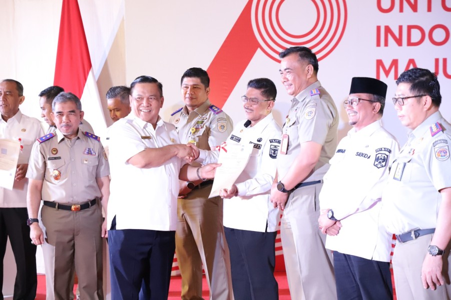 ATR BPN Pelalawan Launching Sertifikat Elektronik