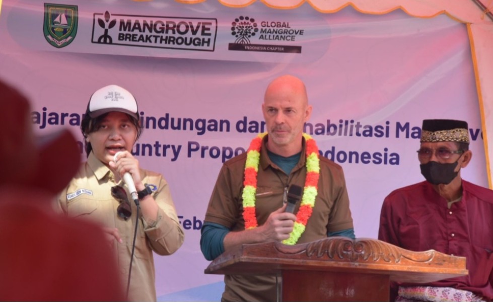 Desa Teluk Pambang Jadi Lokasi Pembelajaran Mangrove Internasional, GMA Kunjungi Bengkalis