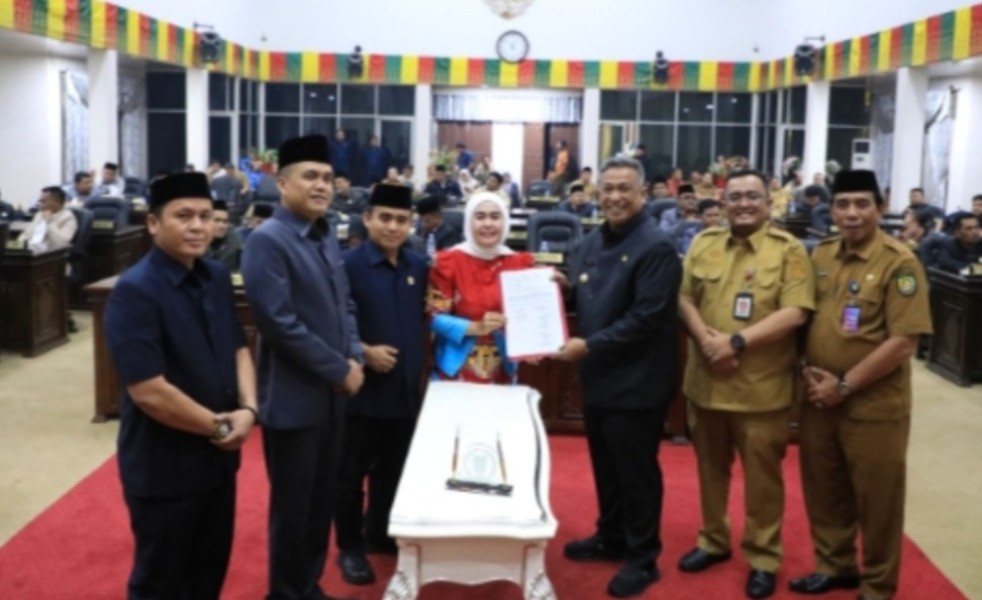 Paripurna DPRD Rohul, Sahkan RAPBD Perubahan 2025 Senilai Rp2 Triliun Lebih