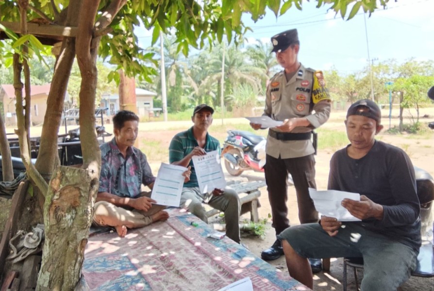 Polsek Rimba Melintang Perkuat Patroli Cegah Karhutla
