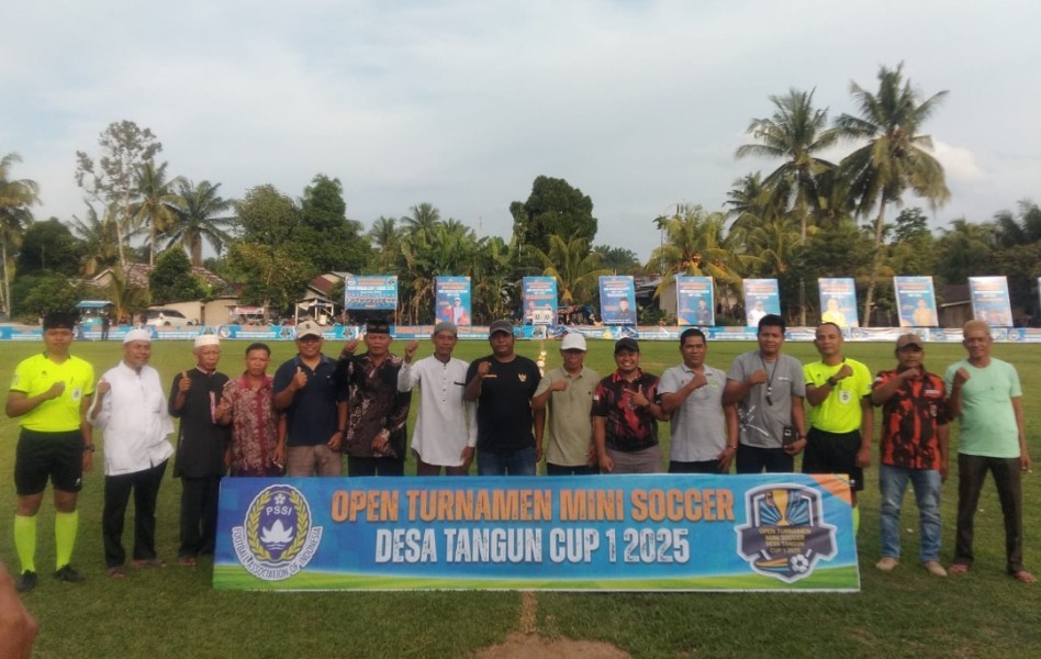 Mini Soccer Cup I Desa Tangun Resmi Bergulir, Kades: Ajang Kebersamaan dan Pembinaan Generasi Muda