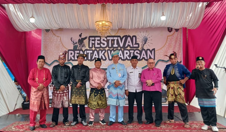Dibuka Asisten Perekonomian, Festival Rentak Warisan Bergema di Mandau
