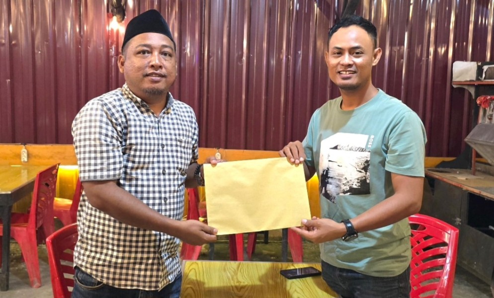 Panitia Konferkab PWI Rohil Terima Dua Berkas Bacalon Ketua