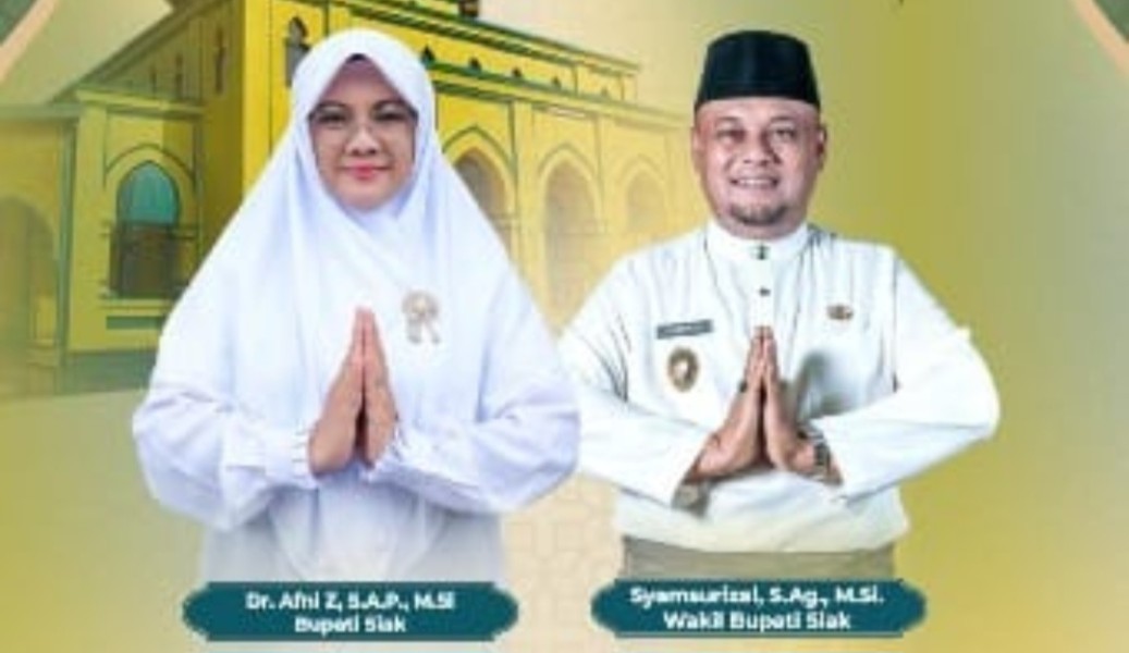 Tidak Ada Open House, Bupati dan Wabup Siak Tetap Buka Rumah Rakyat