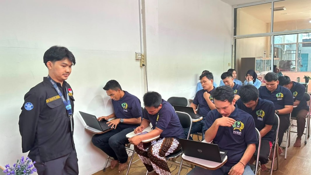 Dari Balik Jeruji, Sembilan WBP Lapas Pekanbaru Tempuh Ujian Kesetaraan