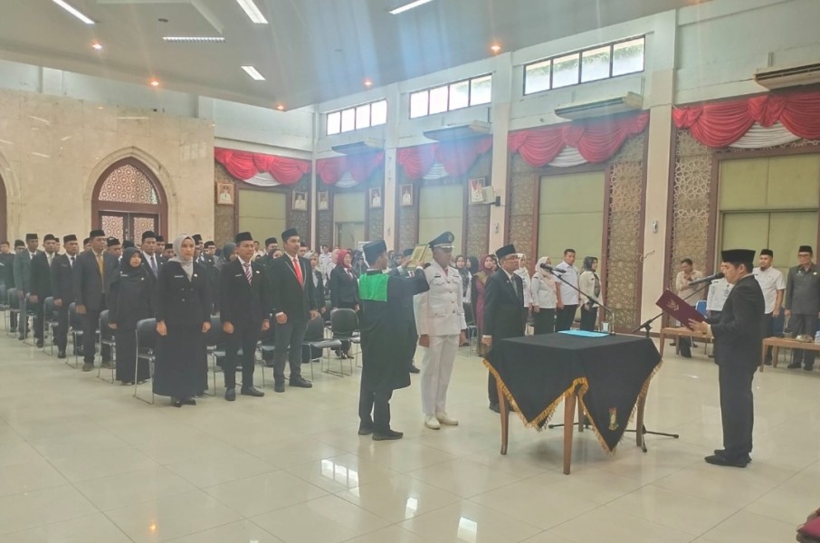 43 Pejabat Dilantik, Pj Setda Kampar Tegaskan Integritas dan Kinerja