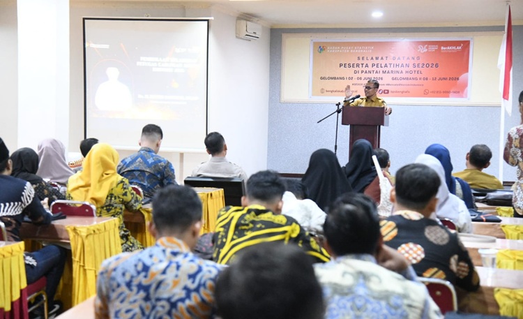 513 Petugas Disiapkan, Bengkalis Mulai Pelatihan Sensus Ekonomi 2026