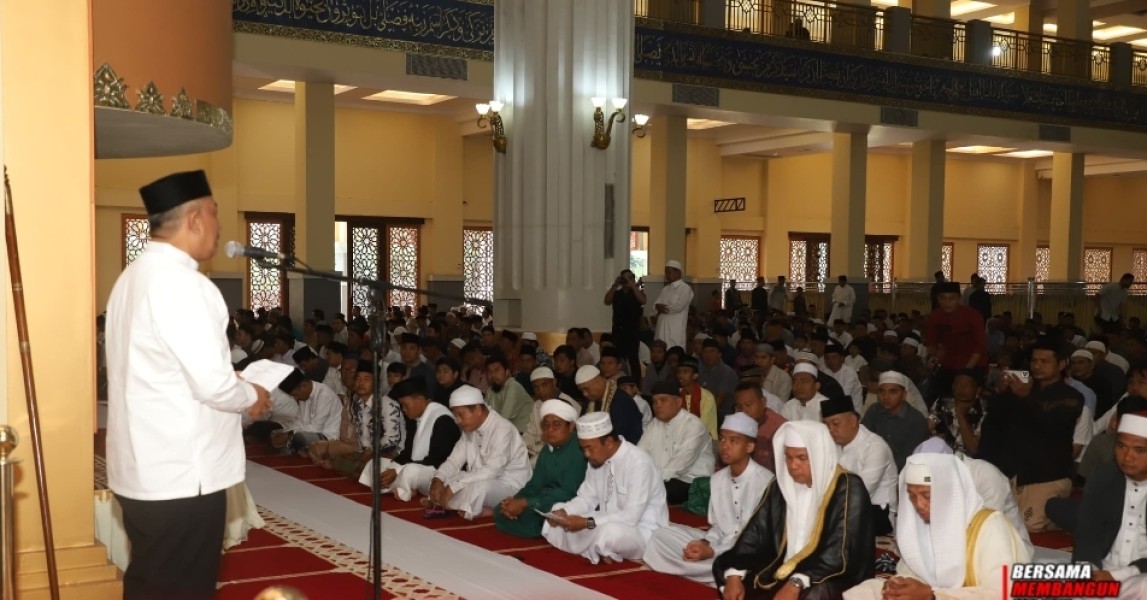 Bupati Rohul, Ajak Masyarakat Maknai Idul Adha 1446 H, Momentum Ketaatan dan Kebersamaan