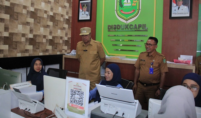Sidak OPD Pasca Libur Lebaran, Wabup Meranti Sebut Kehadiran Pegawai Sudah Maksimal