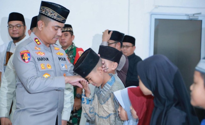 Polres  dan Forkopimda Inhil Bersatu Dalam Acara Buka Puasa Bersama
