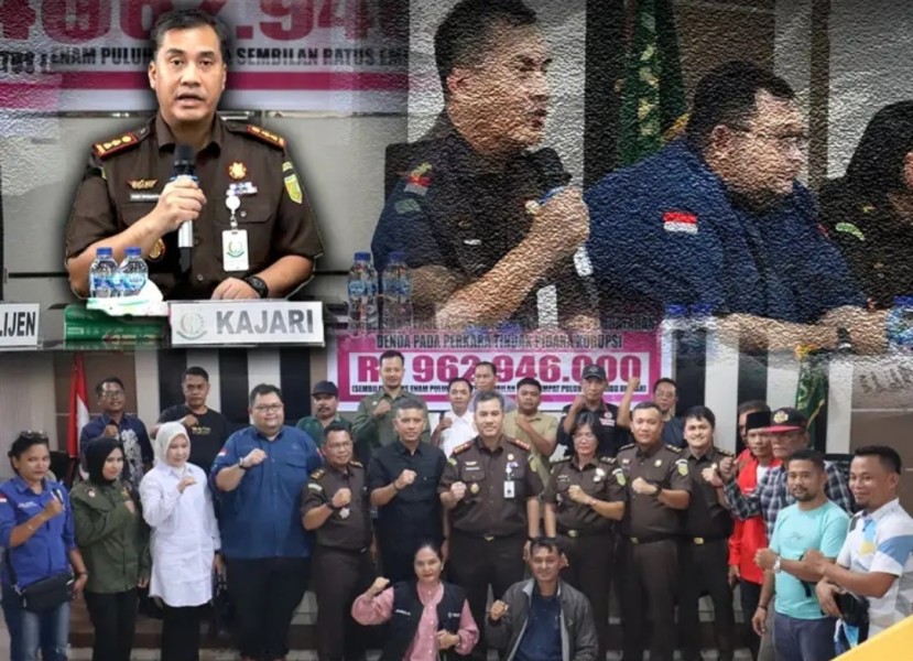 Kejari Rohul Pulihkan Kerugian Negara Rp962 Juta dari Kasus Korupsi Dana BOS