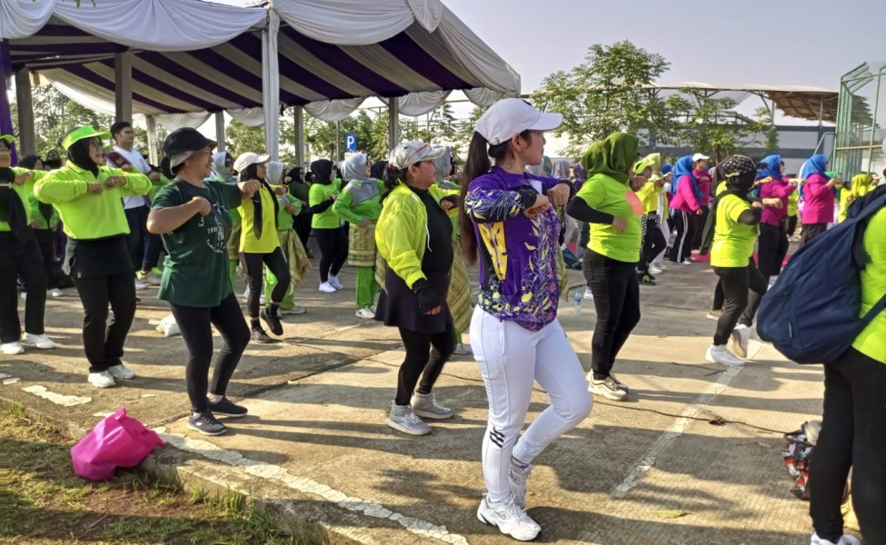 Dihadiri Ribuan Masyarakat, Perwosi Kabupaten Tangerang Canangkan Gerakan Daerah Melawan Osteoporosis