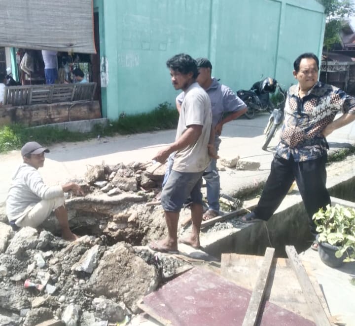 Pembangunan Box Culvert Terkesan Asal Jadi, Warga Keluhkan Lambannya Penanganan PUPR