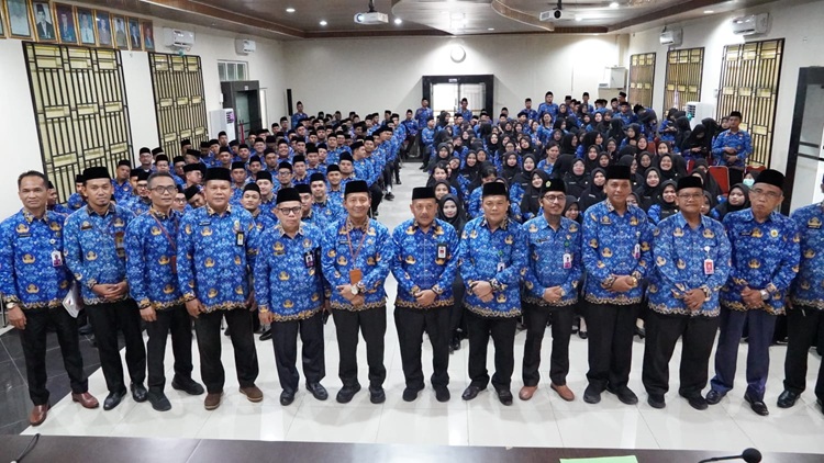 232 CPNS Kemenag Riau Dilantik, ASN Diminta Adaptif dan Jauhi Hedonisme