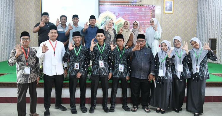 Bengkalis Sapu Bersih Juara I Cabang Fahmil Qur'an Putra dan Putri MTQ XLIV Provinsi Riau
