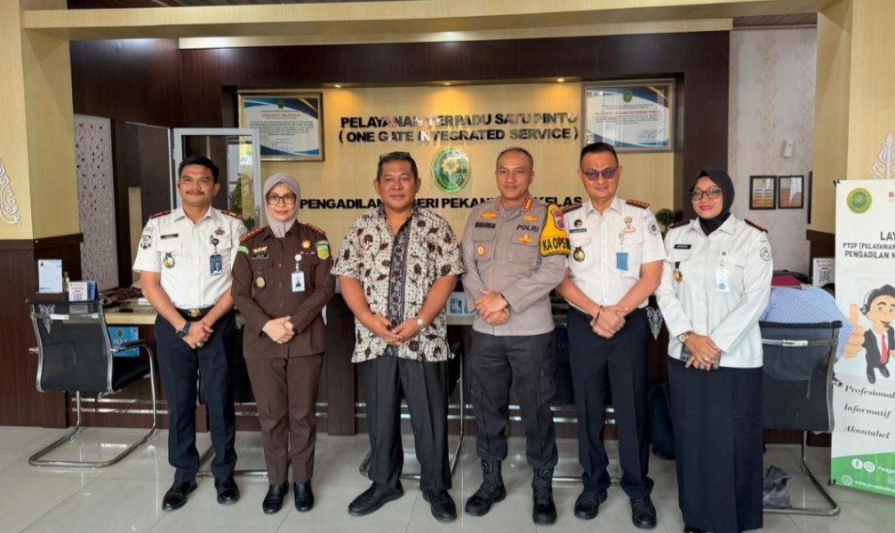 Kalapas Pekanbaru Perkuat Sinergi APH, Dorong Peradilan Efektif dan Humanis