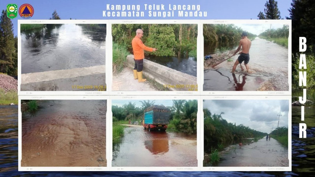 Siak Banjir, Bupati Kerahkan Pejabat Turun Lapangan Untuk Bersamai Masyarakat