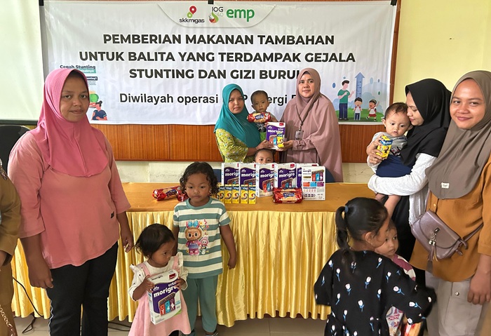 Komitmen EMP Energi Riau Bantu Pemerintah Atasi Stunting Lewat Program Sosial Berkelanjutan