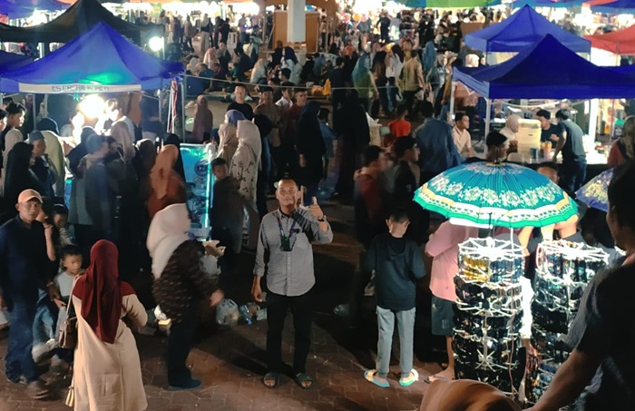 Perhelatan MTQ Telah Usai, BEO Sukses Gelar Bazar UMKM di Lapangan Tugu Bengkalis