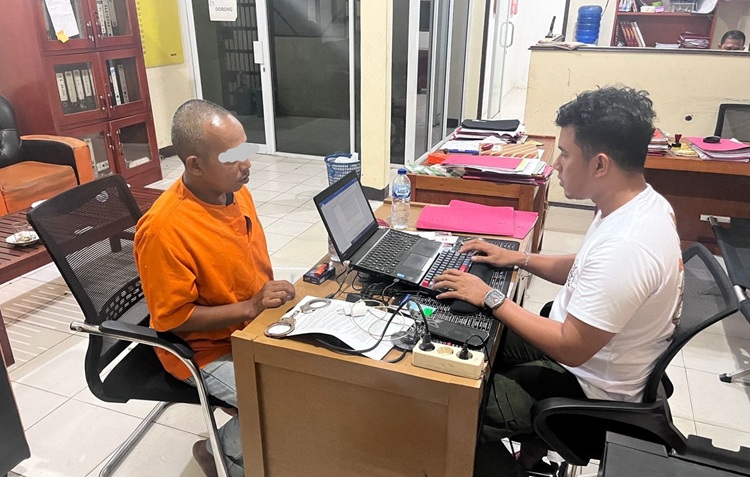 Polsek Bandar Sei Kijang Amankan Pria yang Mencabuli Keponakannya