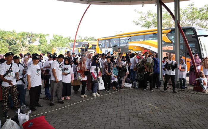 520 Tiket Mudik Bersama BUMN 2025 PTPN IV Regional III Ludes