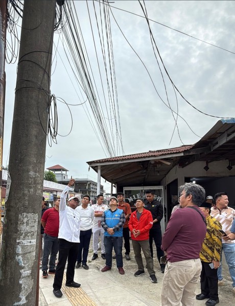 Zukri Tertibkan Kabel Internet Semrawut, Provider Diminta Segera Melapor