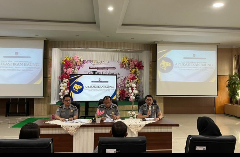 Imigrasi Pekanbaru Luncurkan IKAN BAUNG,  Mesin Baru Transformasi Digital Menuju Birokrasi Modern dan Nirkertas