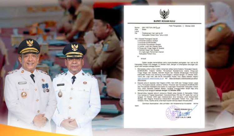 Rohul Bersolek Sambut Hari Jadi ke-26 : Bupati Ajak Semua Elemen Wujudkan Semangat Negeri Seribu Suluk
