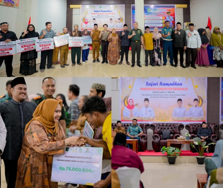 Ketua DPRD Bengkalis Septian Nugraha Ikut Serta Rangkaian kegiatan Safari Di Kecamatan Pinggir