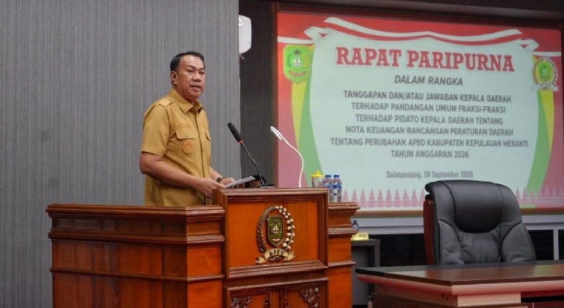 Belanja Pegawai Meranti Turun, Infrastruktur dan Pendidikan Jadi Sorotan
