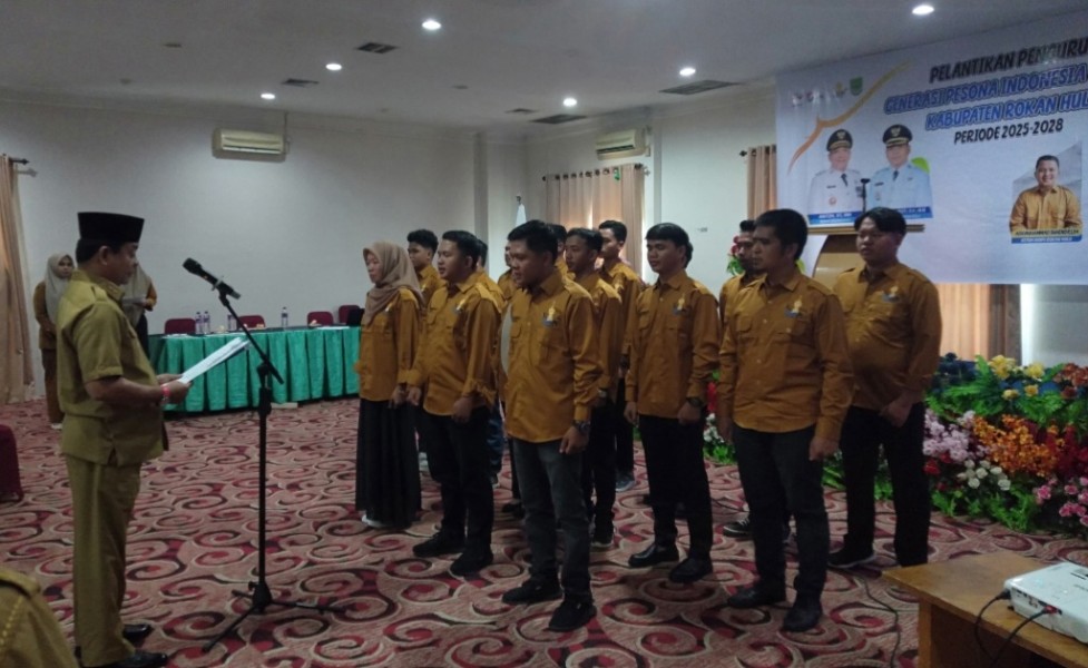 Wabup Rohul Kukuhkan Pengurus GENPI, Siap Dongkrak Pariwisata Daerah