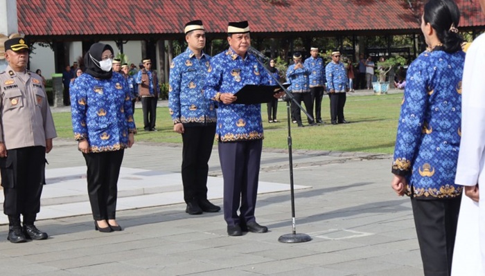 Lantik 1.694 ASN Formasi TA 2024, Bupati Tangerang : Sebagai Pelayan Rakyat Jaga Ucapan, Sikap dan Perilaku