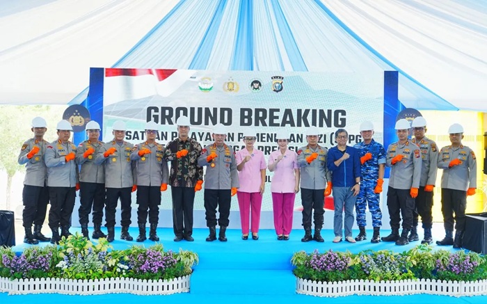 Kapolri Goundbreaking 9 SPPG Tahap II, Upaya Pemenuhan Gizi Masyarakat