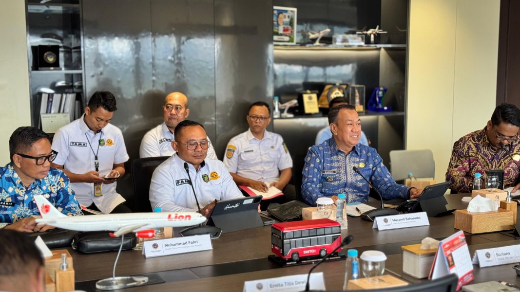 Ke Jakarta Jemput Anggaran, Wabup Meranti Sampaikan Soal Konektivitas Perbatasan