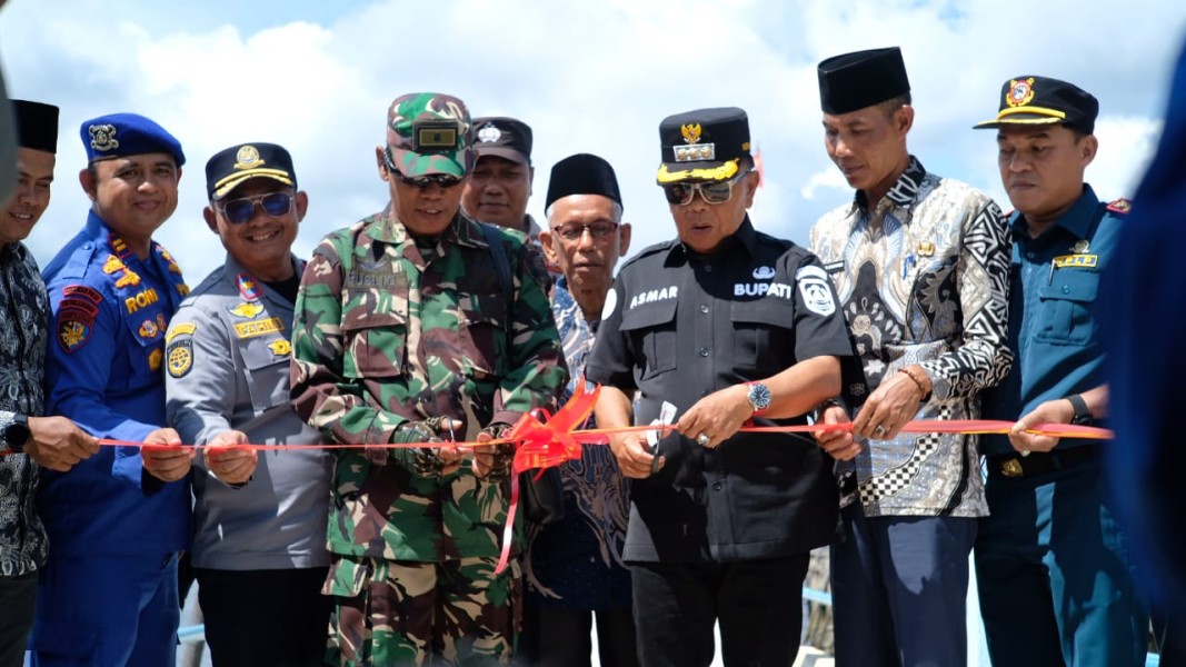 Bupati Asmar Resmikan Pelabuhan Penyagun, Dorong Konektivitas dan Ekonomi Rangsang