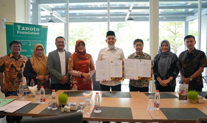Pemko Dumai dan Tanoto Foundation Teken MoU Peningkatan Kualitas Pendidikan dan Pencegahan Stunting