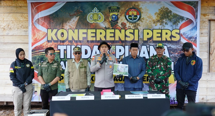 Meski Sudah Diperingatkan, Warga Meranti Tetap Bakar Lahan Hingga Ditetapkan Tersangka Karhutla