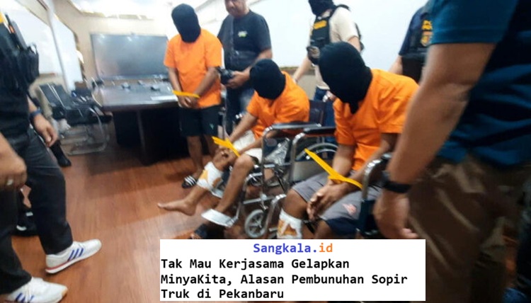 Tak Mau Kerjasama Gelapkan MinyaKita, Alasan Pembunuhan Sopir Truk di Pekanbaru