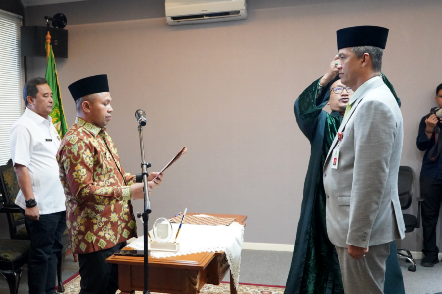 Dari Kantor Penghubung Jakarta,  M Job Kurniawan  di Lantik Untuk Riau