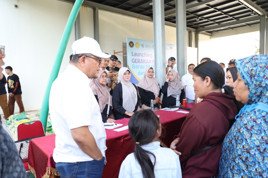 Salurkan 32,5 Ton Beras, SPHP PTPN IV di Serbu Masyarakat