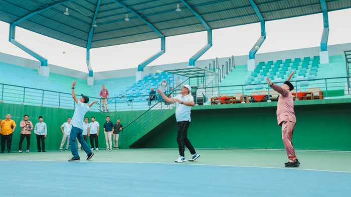 Pemerintah Apresiasi PTPN IV Regional III Inisiasi Turnamen Tenis Antar Instansi