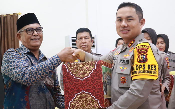 Kapolres Pelalawan Gelar Bazar Ramadhan Polri Presisi 2025 Secara Serentak se-Indonesia