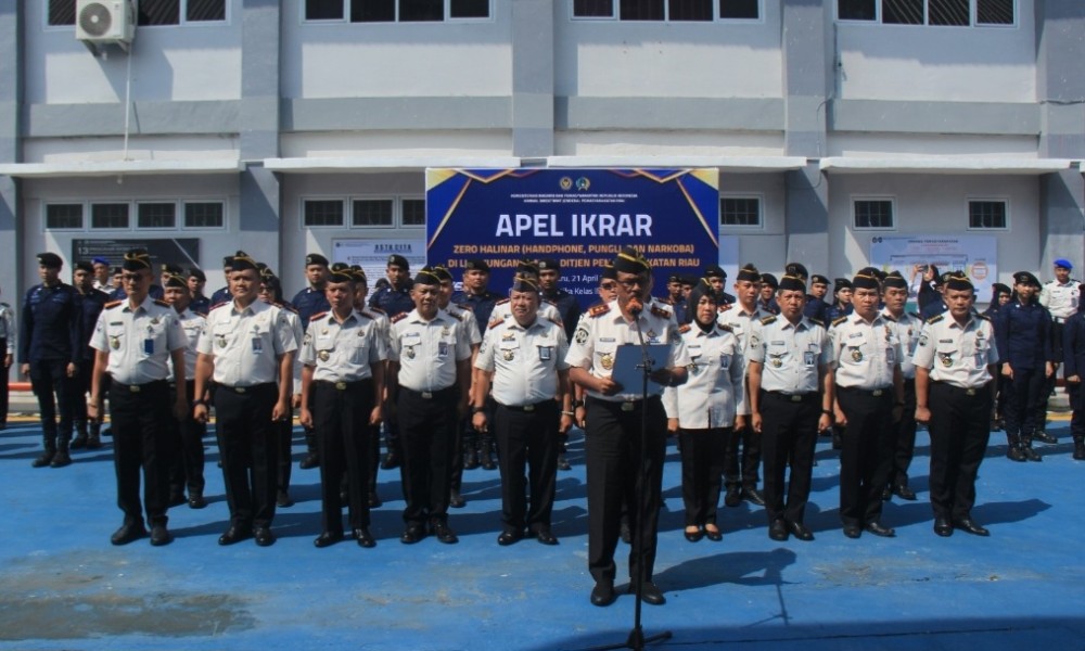 Ikrar dan Deklarasi Lapas Pekanbaru, Bukti Keseriusan Berantas Halinar
