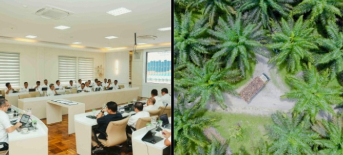 44.000 Hektare Sawit PalmCo Riau Terapkan Skema Organik dan Penyerbukan Alami