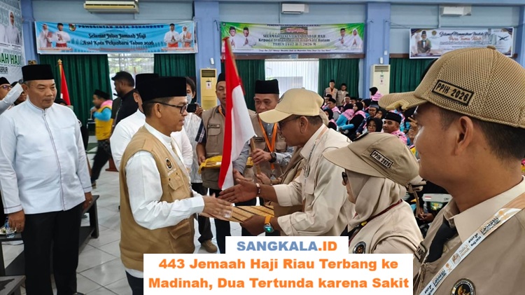 443 Jemaah Haji Riau Terbang ke Madinah, Dua Tertunda karena Sakit