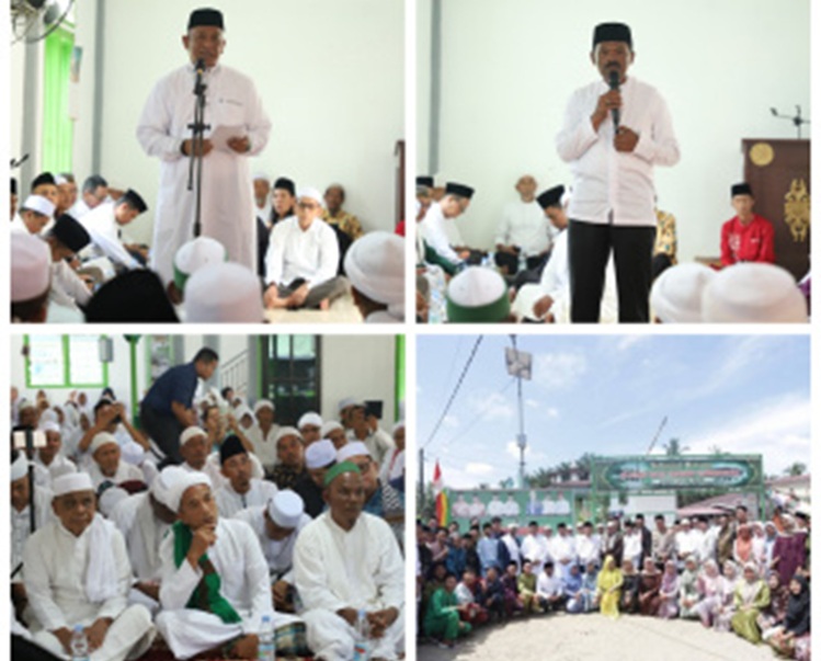 Haul ke-64 Syekh Ma’sum Tambusai Berlangsung Khidmat, Pemkab Rohul Siapkan Pembangunan Surau Suluk